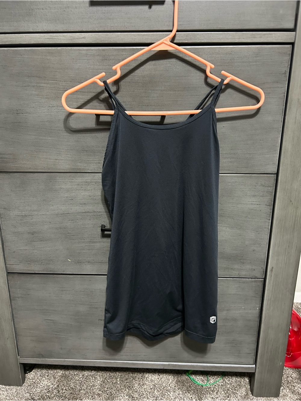 Born Primitive Black Performance Tank Top with Spaghetti Straps